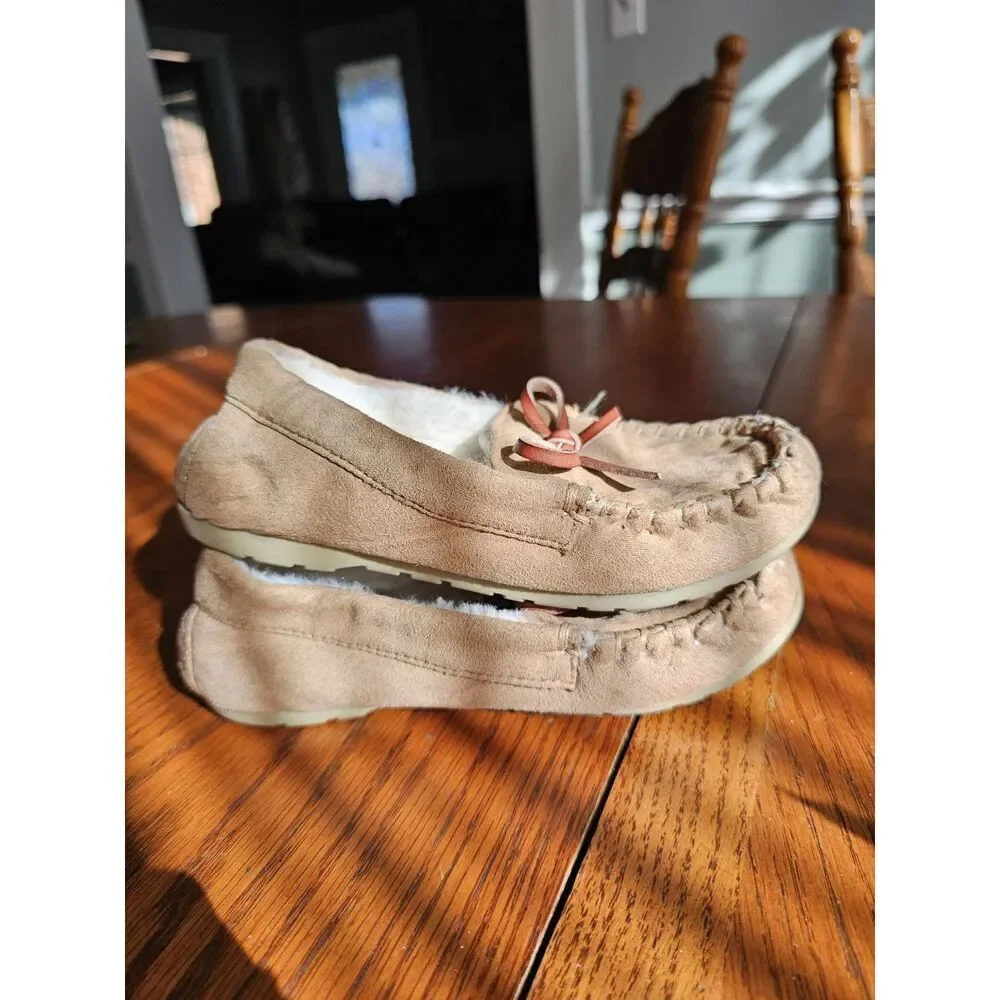 Old Navy Unisex Moccasins Slippers‎ Toddler Kids Medium 9/10